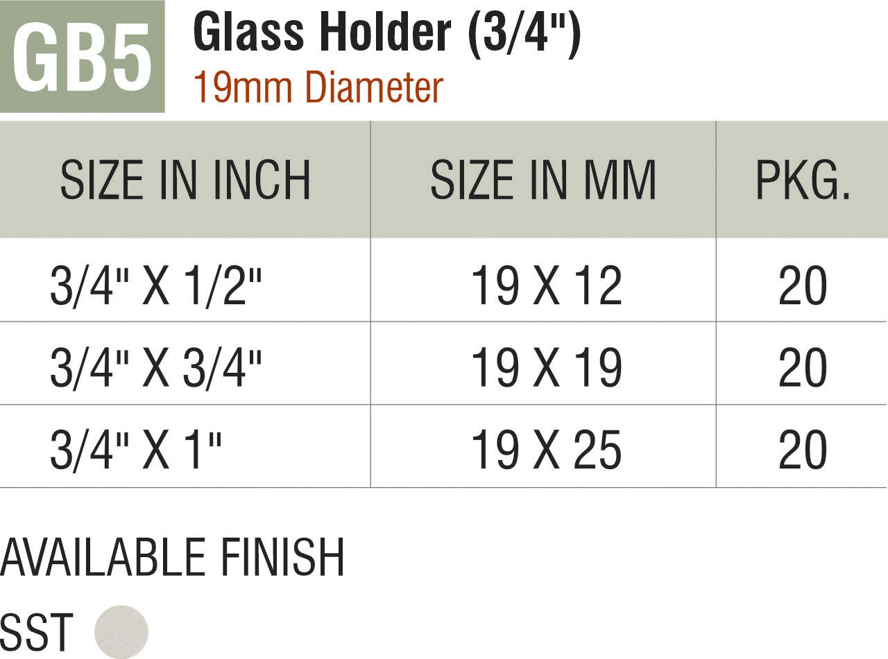 Brass Glass Fittings